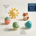 Set 5-Piece Set 4 1 6 Itzy Ritzy Finger Puppet Bath Toy Includes Soft Finger Puppets & Water-Squirting Bath Toy Fun