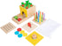 Montessori Toddler Play Kit - Montessori Box Toys for 1-2 Years Old, Learning Toys Gift with Carrot Harvest Game and