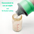 LADISO 2 Packs Formula Container On The Go, Baby Formula Dispenser, Portable Milk Powder Dispenser Container, Baby