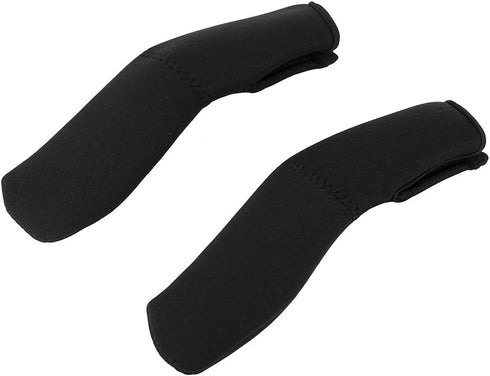 Toddler Stroller Handle Cover, 1 Pair, Black Neoprene Replacement Pushchair Handle Cover for Most Stroller Prams