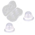 Silicone Nipple Corrector Nipplesuckers for Flat Inverted Nipples with Clear Case, 1 Pair for Breastfeeding