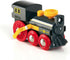 BRIO Old Steam Engine - Authentic Piston Action Toy | Ideal for Imaginative Play | Fully Compatible Wooden Railway Sets | Perfect for Ages 3+