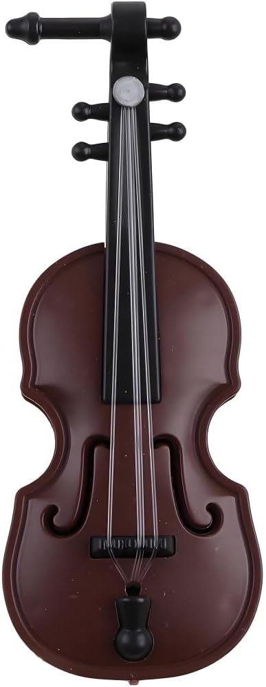 Miniature Violin, Tiny Violin Mini Musical Instrument, Miniature Model Dollhouse, Furniture Crafts Ornament
