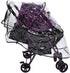 Fdit Clear Baby Stroller Rain Cover, Universal Waterproof PVC Ventilation Windproof Dust Weather Umbrella Pram Cover