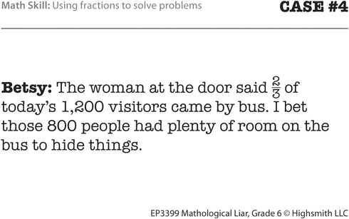 Edupress Mathological Liar, Grade 6
