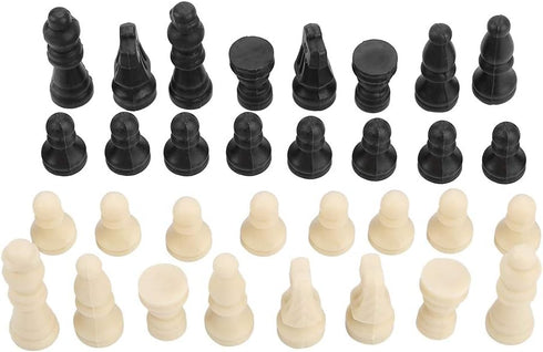 32pcs International Chess Set, Solid Chess Pieces Entertainment Tool, Checkers Game Board