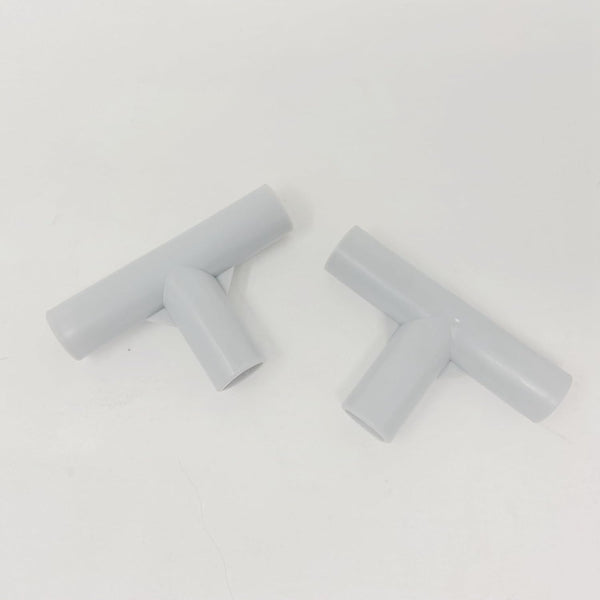 Baby Playpen Parts T-Shaped Joint - Replacement Connectors for Baby Play Yard (2 Pcs, Diameter 0.19mm)