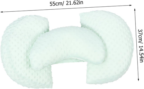 Cooling Wedge Pillow for Pregnancy Support - Comfortable Abdominal Relief