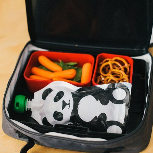 12 5 oz The Filling Station: Squooshi Food Pouch Filler + Large Pouches/The Food Pouch Maker for Baby Food Storage