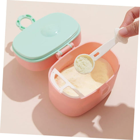 Portable Milk Powder Organizer for Travel - Happy Organic Formula Container