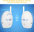 Dioche Audio Baby Monitor, Digital Audio Baby Monitor Nanny Intercom Electronic Alarm Two-Way and Talk Back Intercom