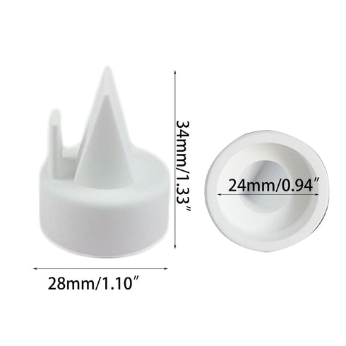 QMQJIA Efficient Silicone Duckbill Valves Leak Proof Design Duckbill Attachment Simple Installation for Breast