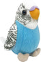 1 Pcs Stuffed Parakeet Toy, 5.5 inches, Budgerigar Plush Toy, Parakeet Soft