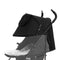 Stroller Sun Shade Cover, Canopy Awning for Pushchair, Baby Buggy Parasol with Pockets and Mesh Window
