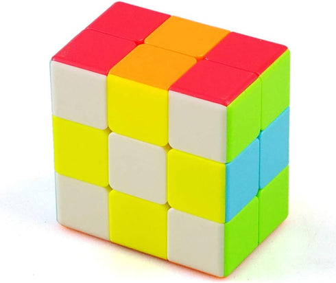 CuberSpeed 3x3x2 Stickerless Cuboid Cube - Magic Cube Tower Shaped 3x3x2