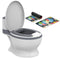 Yellow Ladybug * Toddler Potty Training Toilet with Diatomaceous Earth Mat Realistic Toilet for Toddlers