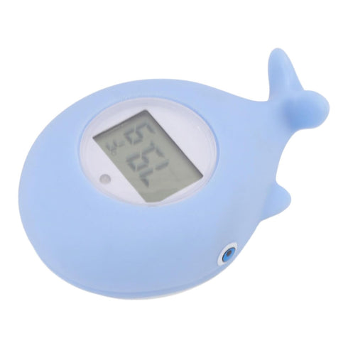Hamwesh Baby Bath Thermometer, Whale Shaped Floating Water Thermometer with LCD Display and
