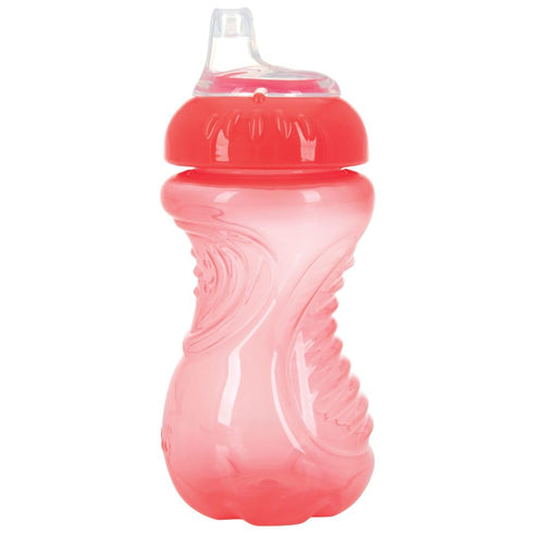 10 1 Pack Nuby No-Spill Easy Grip Cup, Ounce, Colors May Vary