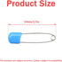 Hocansen 50 54mm/2.2in PCS Safety Pin Baby Diaper Pins for Cloth Plastic Head Baby Pins for Diapers Stainless Steel