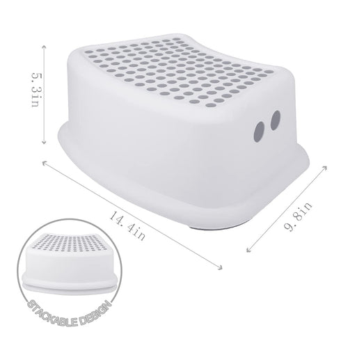 Tiawudi (2 Pack), Step Stool for Kids Toddlers Stool for Potty Training, Bathroom, Kitchen, Bedroom, Toy Room