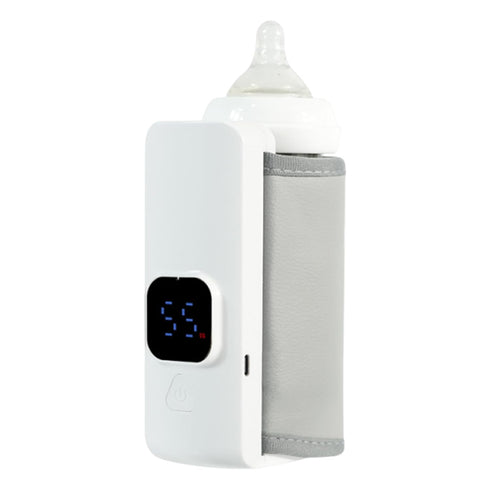 Generic Portable Bottle Warmer, with Convenient Wireless Heating, 14.5x8.8cm, Rechargeable Cordless Milk Warmer,