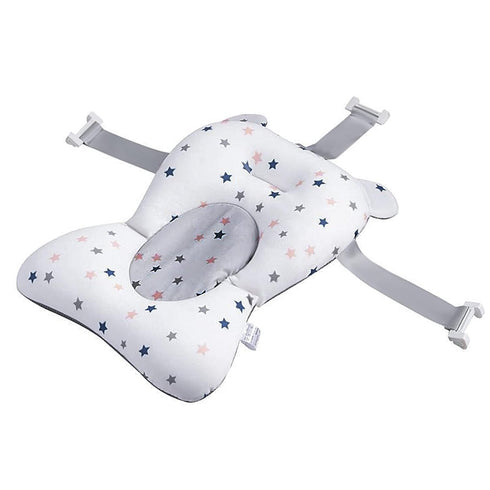 Baby Bath Pad Anti-Slip Infant Bath Cushion, Newborn Bathtub Seat Support Mat for Baby 0-12 M (Tub Not Included)