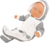 Miunana 1pcs Elephant Pajamas Outfit for 13-15 Inch Baby Doll Clothes, Grey and White Doll Pajamas
