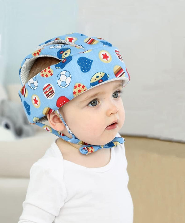 Baby Toddler Walking Helmet, Anti-Collision Head Protector for Crawling, Adjustable Soft Cushion Safety Cap