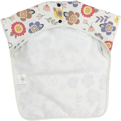 Extra Cover Waterproof Baby Bibs with Food Catcher - Washable Feeding Solution for Infants and Toddlers