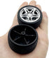 URIMPAVIDO 10PCS 48mm 5PCS Toy Car Wheel Toy Car Rubber Tire Wheels with Shaft Round Rod Axles for RC Car Truck Robot