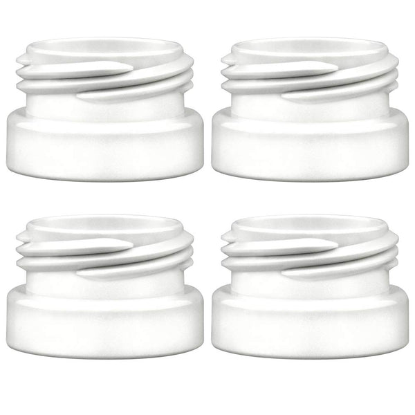 Maymom Bottle Thread Changer - Compatible with Spectra 9 Plus S1 S2 Flange, 4pc/pk for Lansinoh Mam Pigeon Bottle
