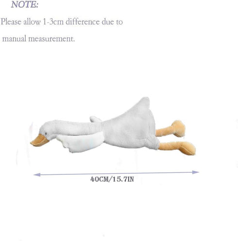 CHELEI2019 15.7" Swan Stuffed Animal, White Goose Plush Toy Gifts for Kids