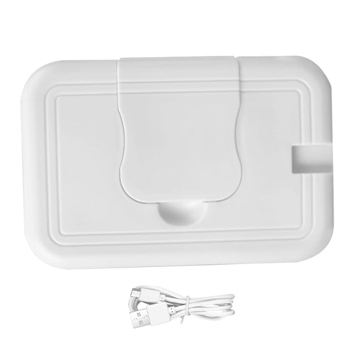 Wedhapy 45-55 Newborn Wipe Warmer Baby Wipe Warmer Portable USB Diaper Wipe Warmer Compact Wet Wipes Dispenser Keep