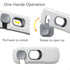 Ruzofo 5Pack 5 Count (Pack 1)) Child Proof Refrigerator Lock, Fridge Locks for Kids,with Adhesive,Child Safety Locks