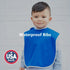 1-4 Large Waterproof Baby Bibs for years old Lightweight, Soft & Durable Fabric Bibs for Girls and Boys