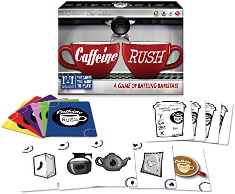 R & R Games Caffeine Rush Board Game