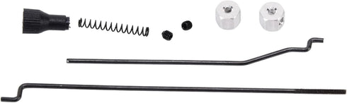 VGEBY Throttle Brake Assembly, 02056 Metal Throttle Pull Rod Brake Lever for 94108 1/10 RC Model Car Accessory