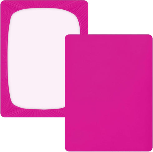 Ruby Baby Sheet for Baby Girl Boy, Fitted Crib Mattress Cover for Standard Crib and Toddler Mattress, Lightweight Crib