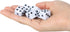 50 Pack 16MM Bulk of Opaque White Dice - Classic Six-Sided Dice for Board Games