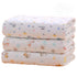 Monvecle Baby Infant Cotton Waterproof Changing Pads - 3pcs Pack, Washable Reusable Diapers Liners Mats (28"x20")