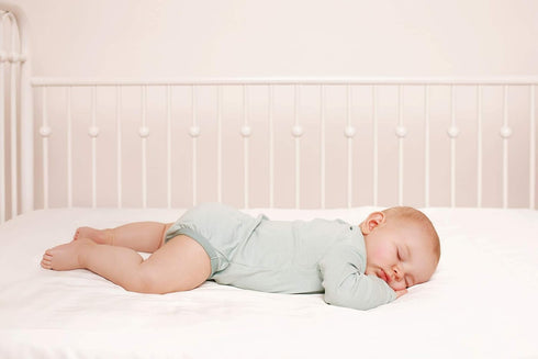 100% Crib Fitted Sheet by Pure Bamboo, Genuine Organic Viscose Derived from Bamboo, Luxuriously Soft, Ultimate Cooling
