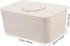 LIFKOME Wipes Holder Refillable Silicone Wet Tissue Box for Home Car Capacity Wipes Dispenser Protective Lid
