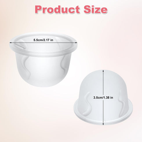 BOXOB 2pcs Z1/Z2 Silicone Rubber Diaphragms Replacement Parts, BPA-Free Breast Pump Bowl Breastfeeding Accessory
