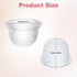 BOXOB 2pcs Z1/Z2 Silicone Rubber Diaphragms Replacement Parts, BPA-Free Breast Pump Bowl Breastfeeding Accessory