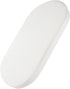 Mecc ecoh Baby Bassinet Mattress, 100% Breathable Cover, Water-Resistant Lining, Oval 30"x15"x2"