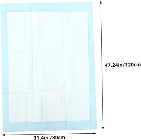 JOINPAYA 10pcs Super Absorbent Disposable Changing Pads for Thick Leak Changing Mat Newborn for Home and Travel