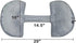 Vivixilan Pregnancy Pillows for Sleeping,Support for Belly, Back, Legs, HIPS,U Shaped Full Body Pillow for Pregnancy