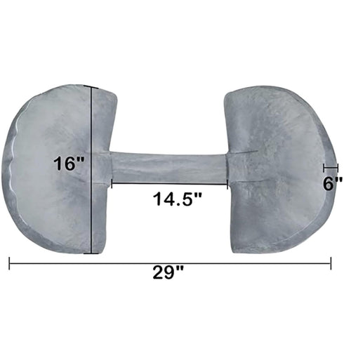 HAPIKI Pregnancy Pillows for Sleeping,Support for Belly, Back, Legs, Hips,U Shaped Full Body Pillow for Pregnancy