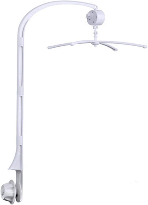 sweetfamily 34 Inch Baby Crib Mobile Bed Bell Holder with Music Box,Adjustable Holder