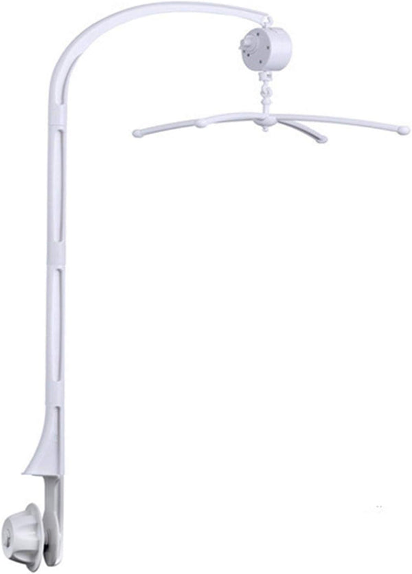 sweetfamily 34 Inch Baby Crib Mobile Bed Bell Holder with Music Box,Adjustable Holder